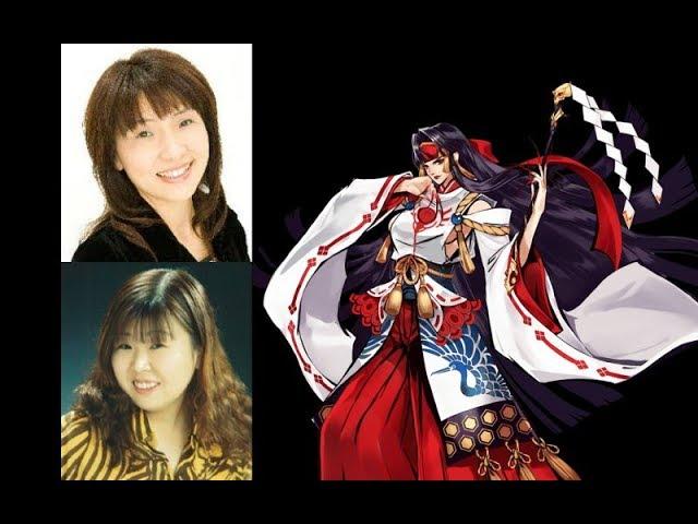 Video Game Voice Comparison- Mizuki Rashojin (Samurai Shodown)