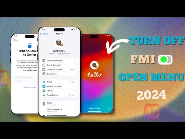  How To Turn Off  FMI Without Password | Delete Apple ID Without previous Owner, iResolve Prime