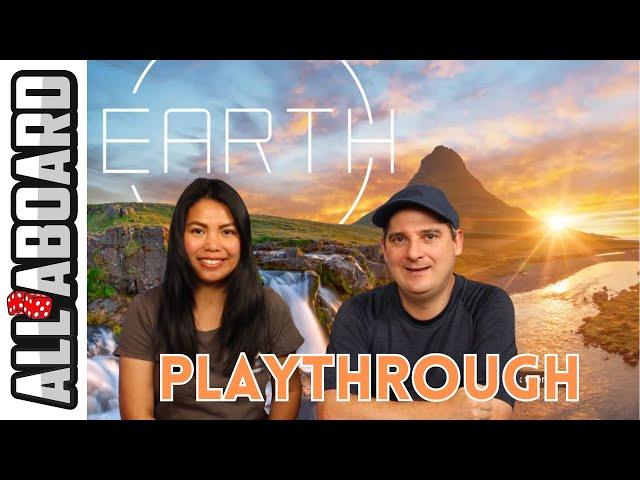 EARTH | Board Game | How to Play and Full 2-Player Playthrough