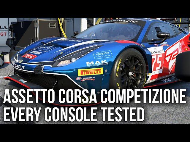 Assetto Corsa Competizione - What's REALLY Going On With Performance? All Consoles Tested!