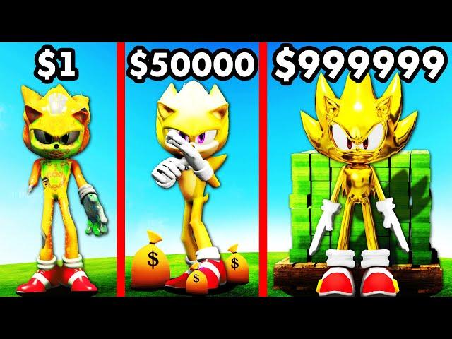 From $1 SUPER SONIC To $1,000,000 In GTA 5