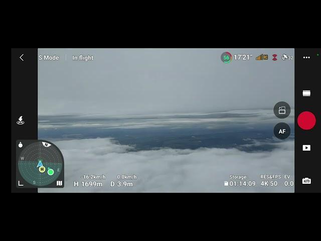 DJI Mini 3 Pro Altitude Test 1800m