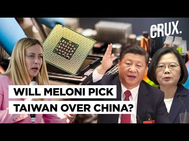 As EU Woos Xi Jinping, Italy To Scrap China BRI Deal For Semiconductor Deal With Arch-Rival Taiwan?