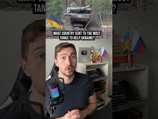 Country That Sent Most Tanks to Ukraine? (2024) 