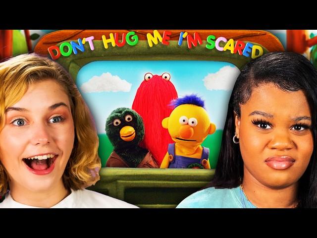 Gen Z Reacts To Don't Hug Me I'm Scared!