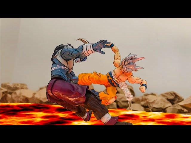 Dragon Ball Super Chapter 64: Goku VS Moro [Stop Motion Animation]