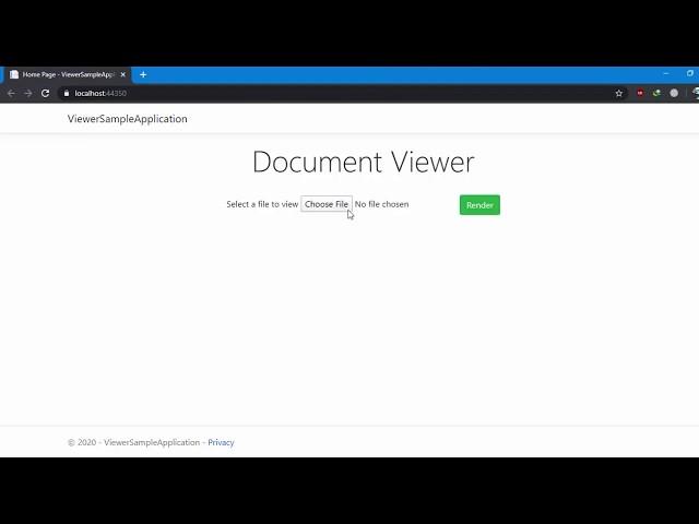 View any document in browser using ASP.NET MVC