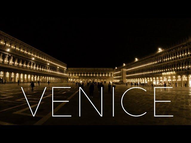 Venice, Italy Christmas Lights - A Walking Tour in 4K