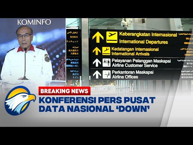 BREAKING NEWS - Pusat Data Nasional 'Down', BSSN: Ada Serangan Ransomware