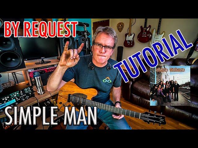 SIMPLE MAN Tutorial (By Request) Lynyrd Skynyrd