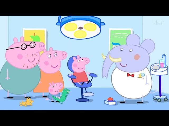 Прасето Пепа на Български Език Peppa Pig BG Audio.Зъболекарят