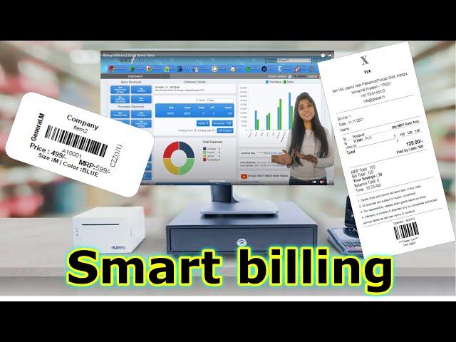 Billing software with Barcode | Detailed Demo