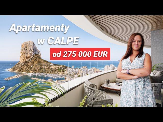 Modern apartments in Calpe on the Costa Blanca with views of the Mediterranean Sea I Spain