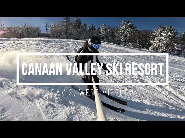 Fresh SNOW at Canaan Valley Ski Resort, WV