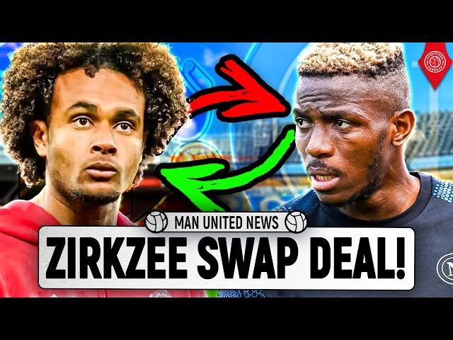 Shock January SWAP DEAL?! Zirkzee OUT Osimhen IN?! | Man United News