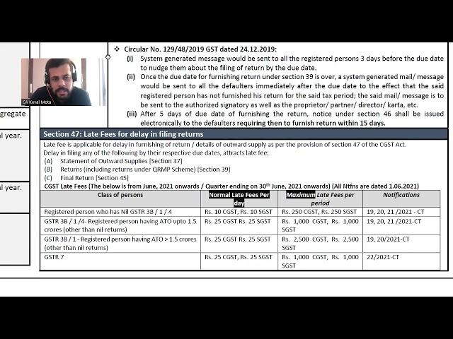 10. Returns under GST_CA Keval Mota