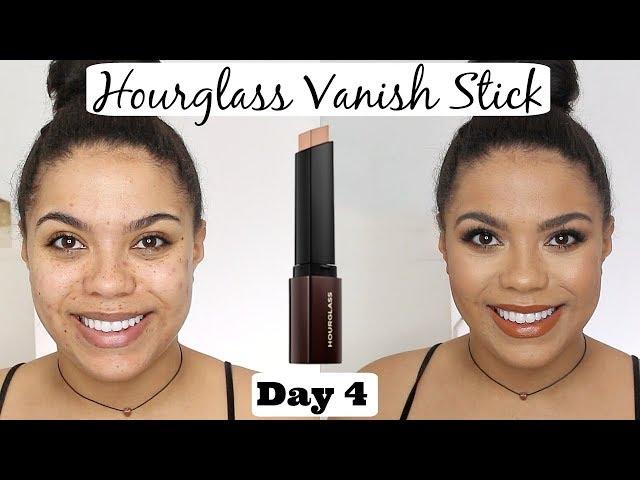 Hourglass Vanish Stick Foundation Review (oily skin/scarring) 12 Days of Foundation Day 4