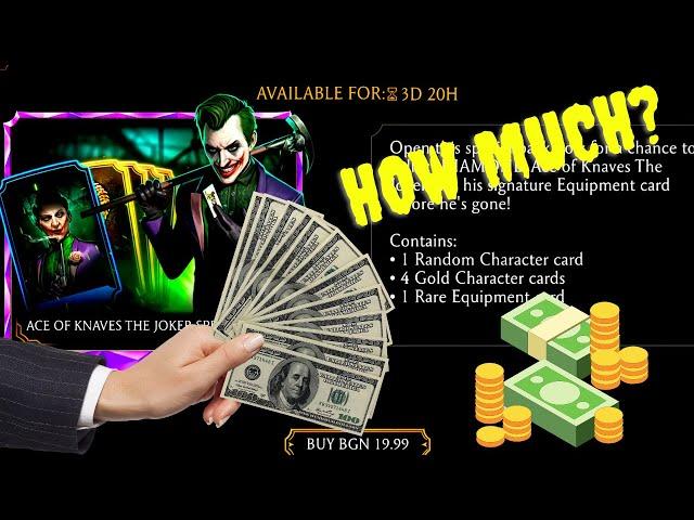 I bought Ace of Knaves Joker! So you don't have to! MK Mobile