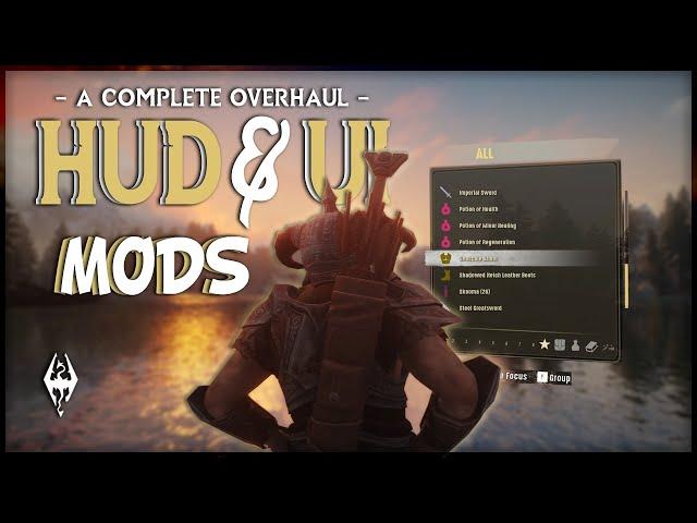 27 HUD & UI Skyrim Mods You MUST Have in 2024!