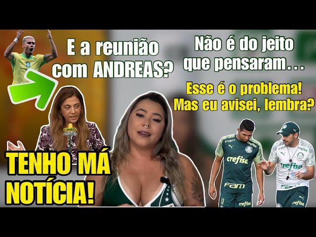 TEMOS UM PROBLEMA, MAS EU AVISEI! E A REUNIÃO COM ANDREAS? SINCERAMENTE 