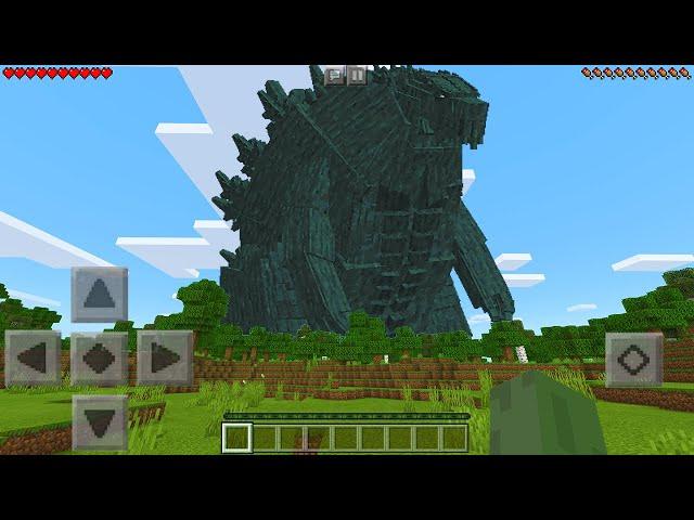 Godzilla Earth MOD in Minecraft Pocket Edition