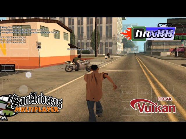 GTA: SAMP (Windows) Android Gameplay | Box64Droid Emulator Wine 8.7