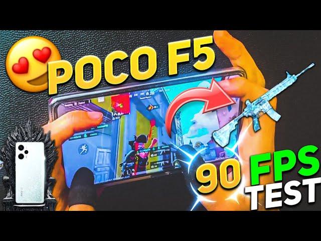 Poco F5 5G Bgmi 90 Fps Test | Poco F5 5G Pubg Gameplay Test.