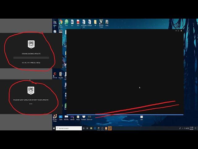 Epic Games Fix (Can't login, Stuck on: verifying, starting update, please wait etc.)