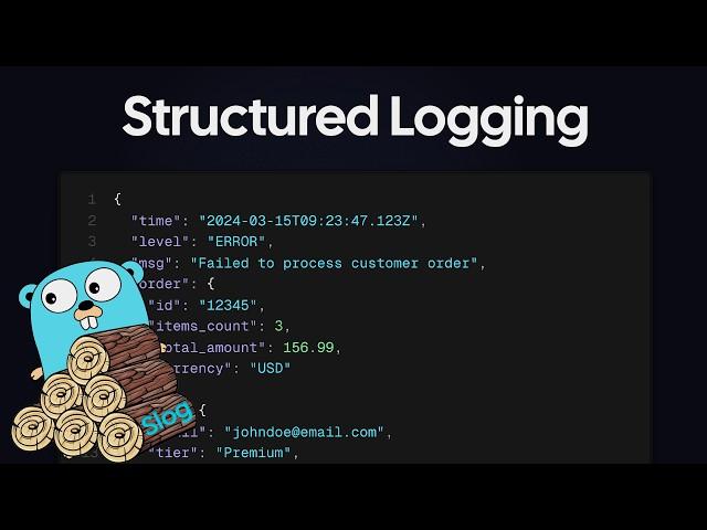 Go's Built-in Package for Better Logging (using slog)