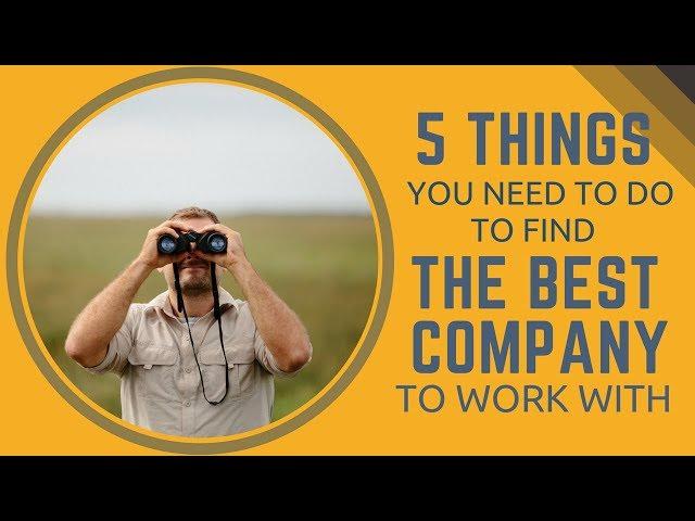 HOW TO FIND THE BEST COMPANY TO WORK WITH  | AppJobs.com