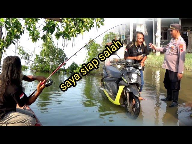 berangkat mancing di stop pak polisi,, bikin nyali ciut,,