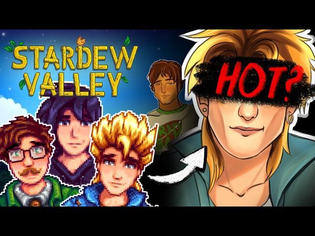 Drawing STARDEW VALLEY Bachelores + REDESIGNS!