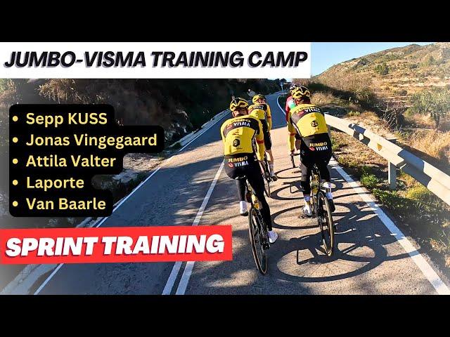 A look inside JUMBO VISMA training Ride |  Jonas VINGEGAARD and Sepp KUSS on winter Training Camp