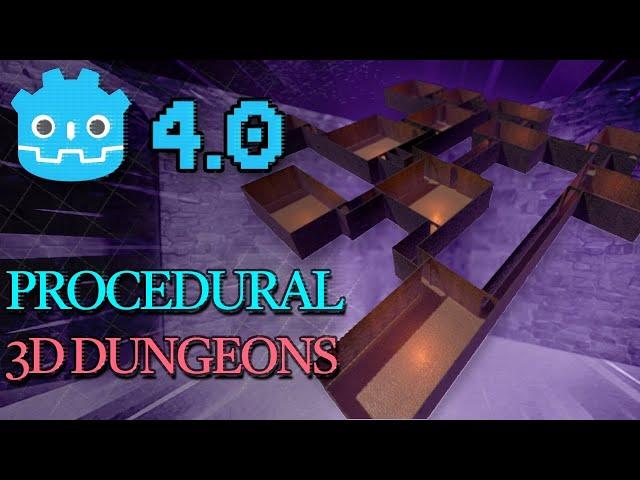 Procedural Dungeons in Godot 4 | Tutorial