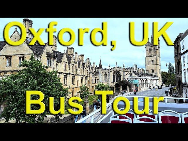 Oxford, UK Bus Tour