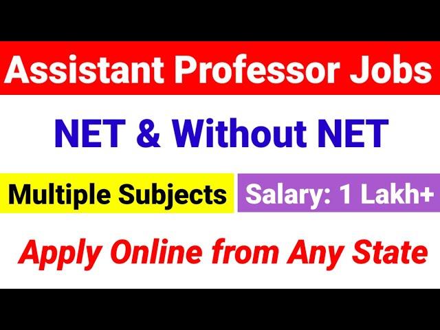 UGC NET ASSISTANT PROFESSOR VACANCY OUT 2024 | UGC NET 2024 | Assistant Professor Update| UGC MENTOR