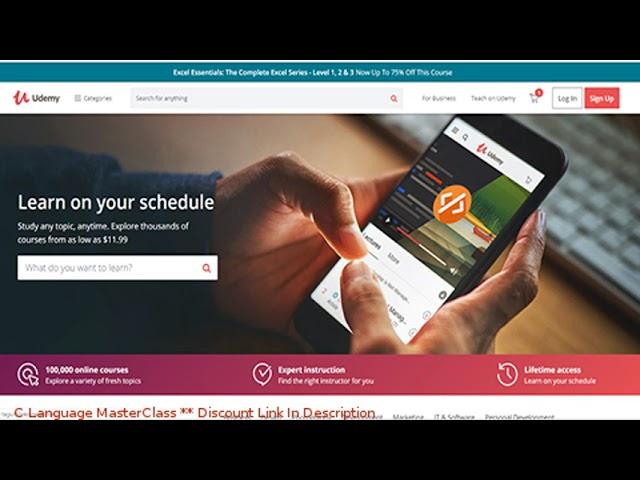 C Language MasterClass coupon - udemy discount