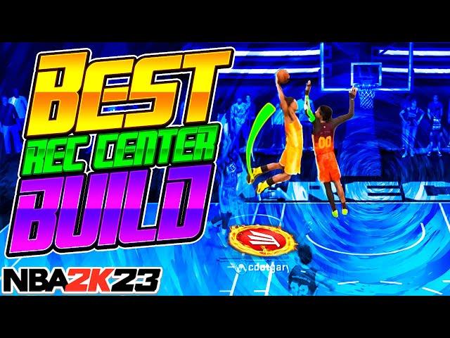 7'1 GLASS CLEANING FINISHER WITH SLASHING TAKEOVER!! BEST REC CENTER BUILD ON NBA 2K23!!