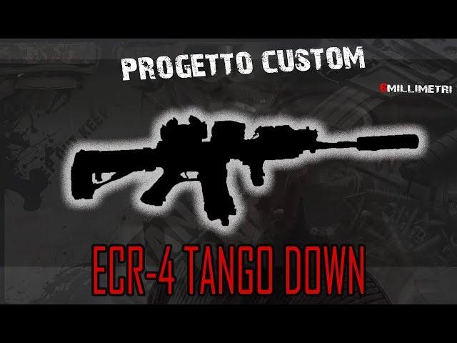 -PROGETTO CUSTOM- ECR-4  ( M4 ) TANGO DOWN [ 6millimetri Softair Shop ]