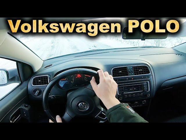 2014 VOLKSWAGEN POLO POV TEST DRIVE | Тест драйв от первого лица