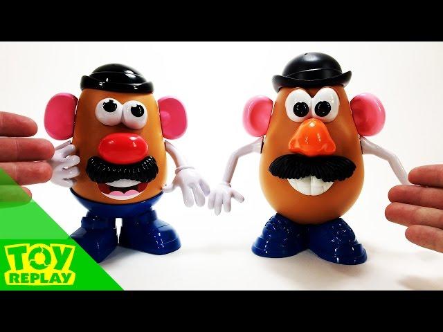 NEW VS. CLASSIC Mr. Potato Head Toy Review Comparison 2009 2014 #ToyReplay