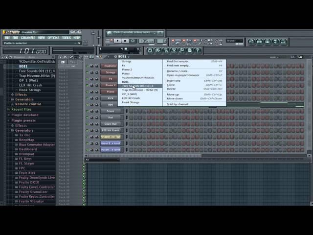 Tarentino/808 Mafia/Deezy/Fredo Santana Live Tutorial (Fl Studio 11)