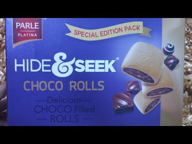 Parle Hide & Seek Choco Rolls / Delicious Choco Filled Rolls/ Special Edition Pack /Choco Rolls