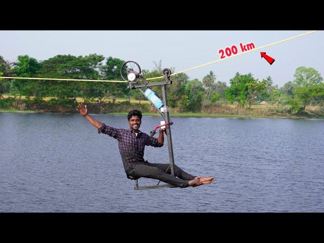 Making Electric Rope Cycle | வேதை To இலங்கை Free Ticket  | 50kmph | Mr.Village Vaathi