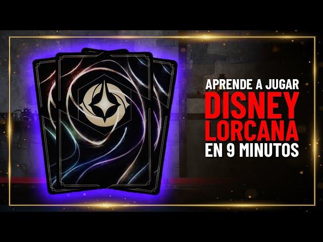 Cómo jugar a DISNEY LORCANA en 9 MINUTOS - Tutorial para aprender a jugar