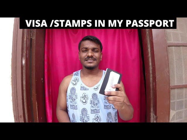 My Visa Stamp Collection On New Indian Passport