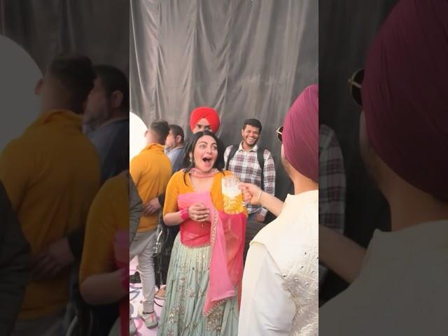 Jaat And Juliet 3 Shooting Scene  #diljitdosanjh #neerubajwa #comdey #funnymoments #short #ytshort