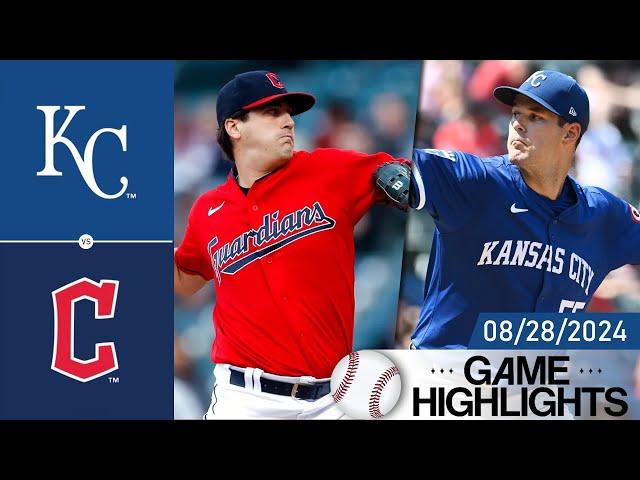 Cleveland Guardians vs. Kansas City Royals Full Game Highlights 08/28/2024 | MLB Highlights 2024