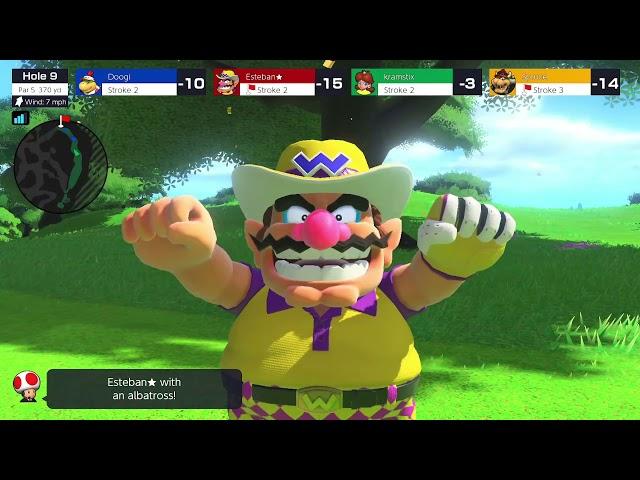 Mario Golf Super Rush - Trick Shot Compilation (Albatrosses, WTF Moments, Crazy Putts and more!)