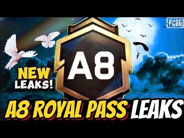 A8 ROYAL PASS // 1 TO 100 RP REWARDS // ACE 8 ROYAL PASS LEAKS ( A8 ROYAL PASS PUBG MOBILE/BGMI )